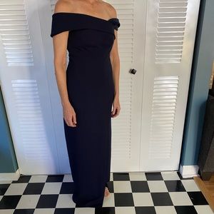 Navy Vince Camuto gown